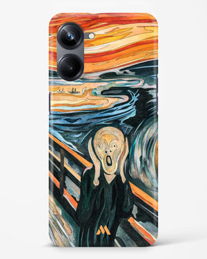 The Scream in Technicolor [Edvard Munch] Hard Case Phone Cover (Realme)