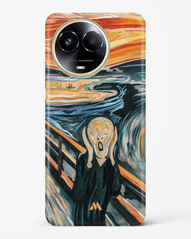 The Scream in Technicolor [Edvard Munch] Hard Case Phone Cover (Realme)