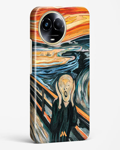 The Scream in Technicolor [Edvard Munch] Hard Case Phone Cover (Realme)