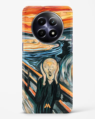 The Scream in Technicolor [Edvard Munch] Hard Case Phone Cover (Realme)