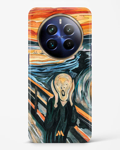 The Scream in Technicolor [Edvard Munch] Hard Case Phone Cover (Realme)