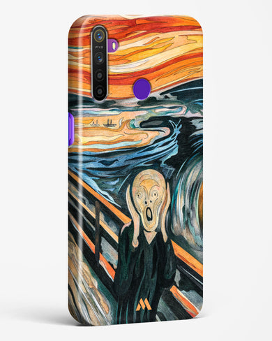 The Scream in Technicolor [Edvard Munch] Hard Case Phone Cover (Realme)