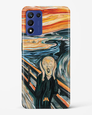 The Scream in Technicolor [Edvard Munch] Hard Case Phone Cover (Realme)
