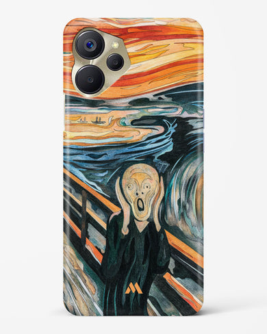 The Scream in Technicolor [Edvard Munch] Hard Case Phone Cover (Realme)