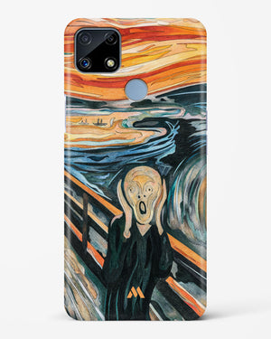 The Scream in Technicolor [Edvard Munch] Hard Case Phone Cover (Realme)