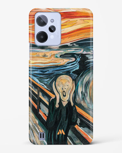 The Scream in Technicolor [Edvard Munch] Hard Case Phone Cover (Realme)
