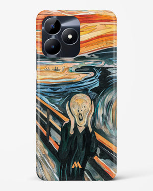 The Scream in Technicolor [Edvard Munch] Hard Case Phone Cover (Realme)
