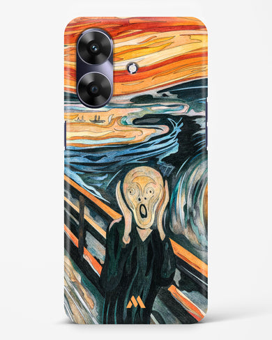 The Scream in Technicolor [Edvard Munch] Hard Case Phone Cover (Realme)
