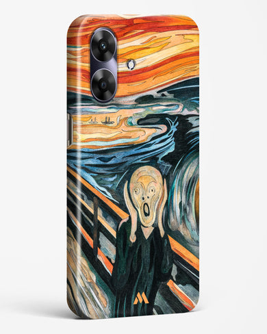 The Scream in Technicolor [Edvard Munch] Hard Case Phone Cover (Realme)