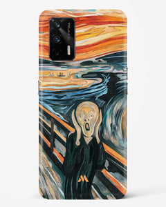 The Scream in Technicolor [Edvard Munch] Hard Case Phone Cover (Realme)
