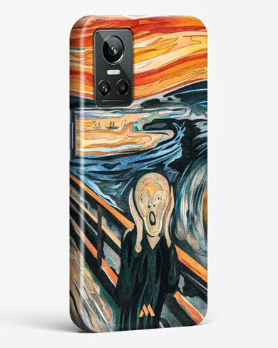The Scream in Technicolor [Edvard Munch] Hard Case Phone Cover (Realme)