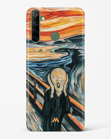 The Scream in Technicolor [Edvard Munch] Hard Case Phone Cover (Realme)