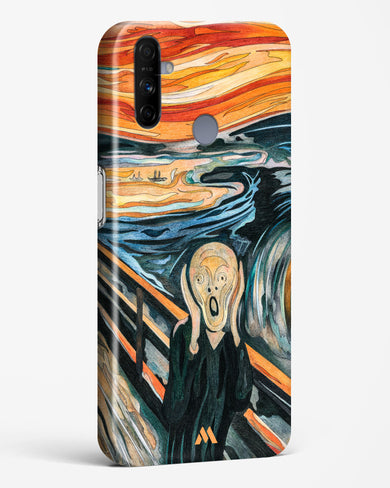 The Scream in Technicolor [Edvard Munch] Hard Case Phone Cover (Realme)
