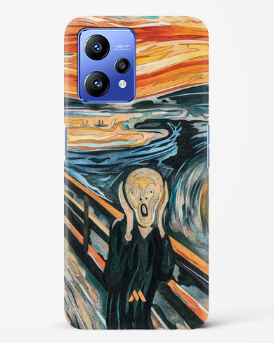 The Scream in Technicolor [Edvard Munch] Hard Case Phone Cover (Realme)