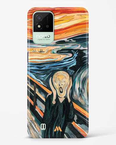 The Scream in Technicolor [Edvard Munch] Hard Case Phone Cover (Realme)