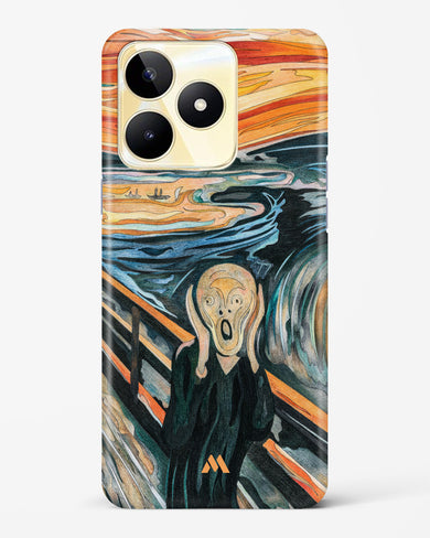 The Scream in Technicolor [Edvard Munch] Hard Case Phone Cover (Realme)