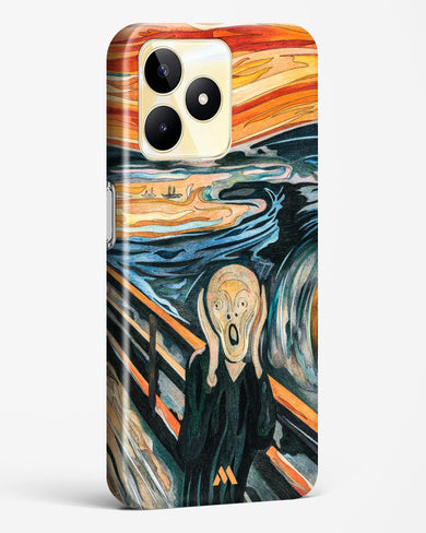 The Scream in Technicolor [Edvard Munch] Hard Case Phone Cover (Realme)