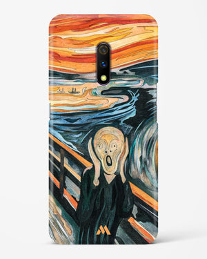 The Scream in Technicolor [Edvard Munch] Hard Case Phone Cover (Realme)