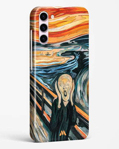 The Scream in Technicolor [Edvard Munch] Hard Case Phone Cover-(Samsung)