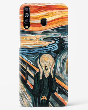 The Scream in Technicolor [Edvard Munch] Hard Case Phone Cover (Samsung)