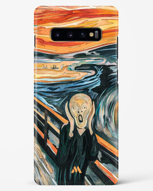 The Scream in Technicolor [Edvard Munch] Hard Case Phone Cover (Samsung)