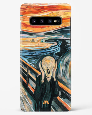 The Scream in Technicolor [Edvard Munch] Hard Case Phone Cover (Samsung)