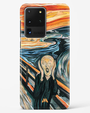 The Scream in Technicolor [Edvard Munch] Hard Case Phone Cover (Samsung)