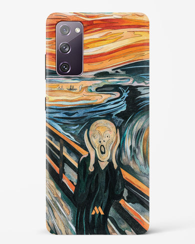 The Scream in Technicolor [Edvard Munch] Hard Case Phone Cover-(Samsung)