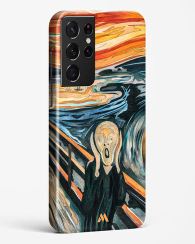 The Scream in Technicolor [Edvard Munch] Hard Case Phone Cover (Samsung)