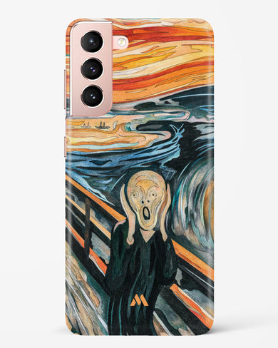 The Scream in Technicolor [Edvard Munch] Hard Case Phone Cover-(Samsung)