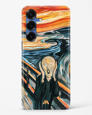 The Scream in Technicolor [Edvard Munch] Hard Case Phone Cover (Samsung)
