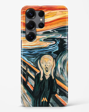 The Scream in Technicolor [Edvard Munch] Hard Case Phone Cover (Samsung)