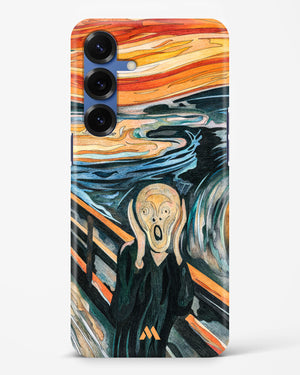 The Scream in Technicolor [Edvard Munch] Hard Case Phone Cover (Samsung)