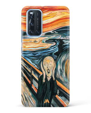 The Scream in Technicolor [Edvard Munch] Hard Case Phone Cover (Vivo)