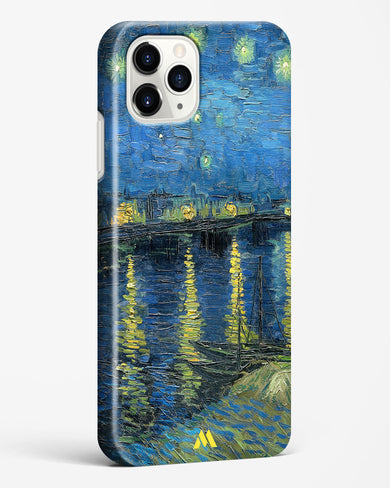 Starry Night Over the Rhone [Van Gogh] Hard Case Phone Cover-(Apple)