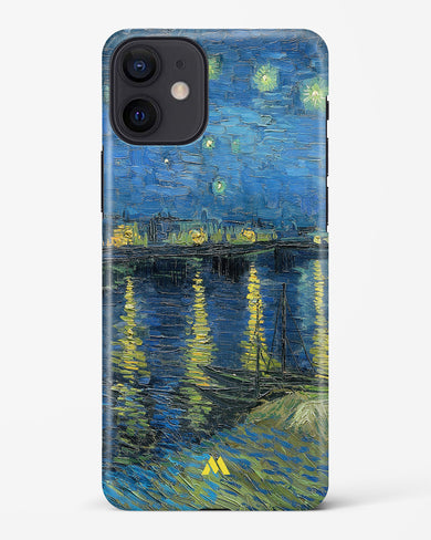 Starry Night Over the Rhone [Van Gogh] Hard Case Phone Cover-(Apple)