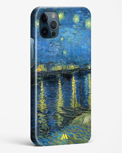 Starry Night Over the Rhone [Van Gogh] Hard Case Phone Cover-(Apple)