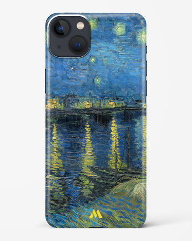 Starry Night Over the Rhone [Van Gogh] Hard Case Phone Cover-(Apple)