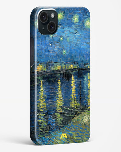 Starry Night Over the Rhone [Van Gogh] Hard Case Phone Cover-(Apple)