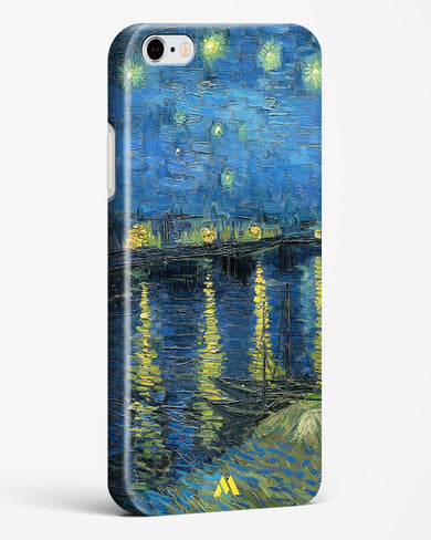Starry Night Over the Rhone [Van Gogh] Hard Case Phone Cover-(Apple)