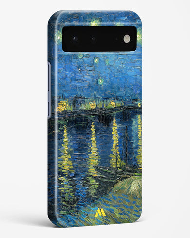 Starry Night Over the Rhone [Van Gogh] Hard Case Phone Cover-(Google)