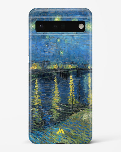 Starry Night Over the Rhone [Van Gogh] Hard Case Phone Cover-(Google)