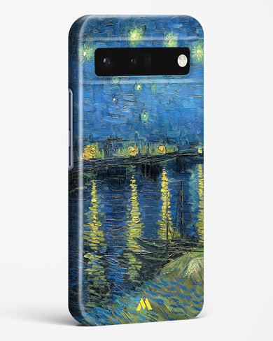 Starry Night Over the Rhone [Van Gogh] Hard Case Phone Cover-(Google)