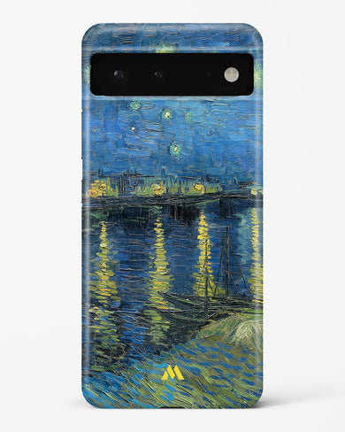 Starry Night Over the Rhone [Van Gogh] Hard Case Phone Cover-(Google)