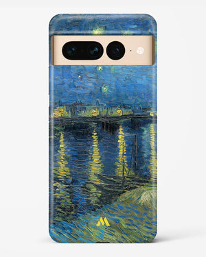 Starry Night Over the Rhone [Van Gogh] Hard Case Phone Cover-(Google)