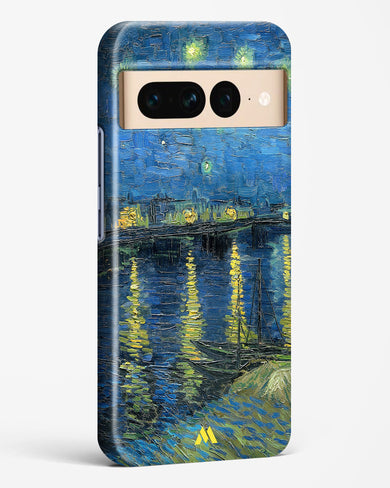 Starry Night Over the Rhone [Van Gogh] Hard Case Phone Cover-(Google)