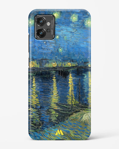 Starry Night Over the Rhone [Van Gogh] Hard Case Phone Cover (Motorola)
