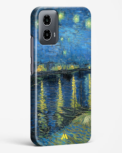 Starry Night Over the Rhone [Van Gogh] Hard Case Phone Cover (Motorola)