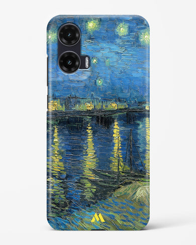 Starry Night Over the Rhone [Van Gogh] Hard Case Phone Cover (Motorola)