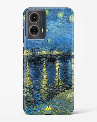 Starry Night Over the Rhone [Van Gogh] Hard Case Phone Cover (Motorola)